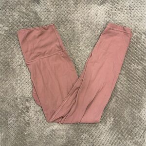 pink lululemon leggings